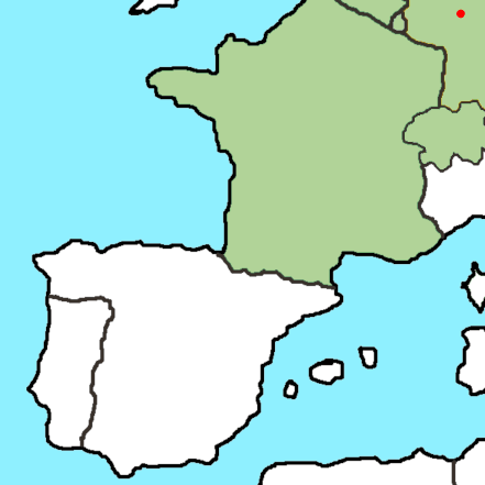 Karte, Frankreich