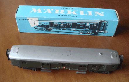 Märklin 4017 SBB Gepäckwagen 