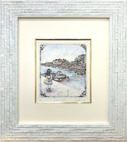 「U portu di Aiacciu」額装Ver.
