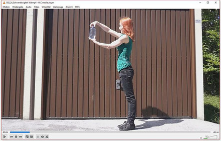 Experiment zur Demonstration der Schwerelosigkeit