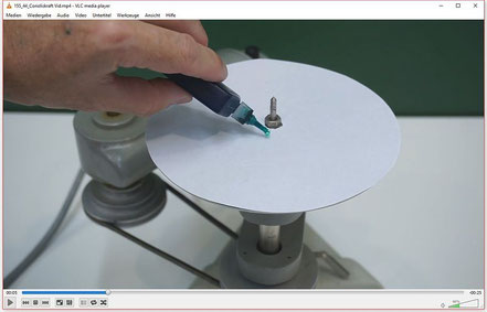 Experiment zur Corioliskraft