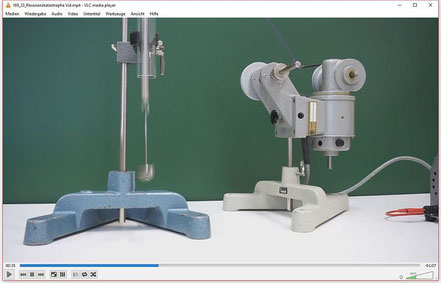 Experiment zur Demonstration der Resonanz