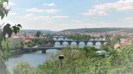 Aussicht auf Prag und die Moldau