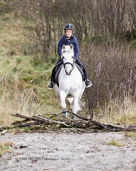 Riding near Bergen, Norway