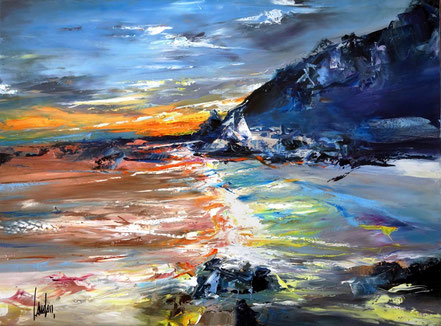 "Bulles d'écumes" - 60x81