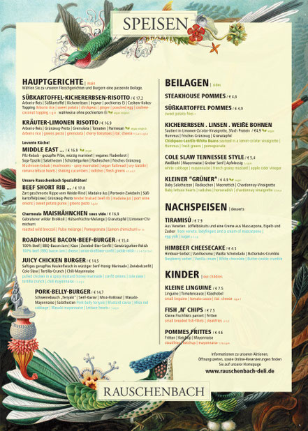 Rauschenbach Abendkarte 2