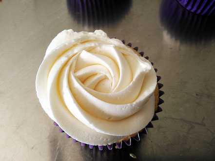 Recette de Cupcake Follies Nantes, gâteau vanille "yellow cake" ou "golden cake"