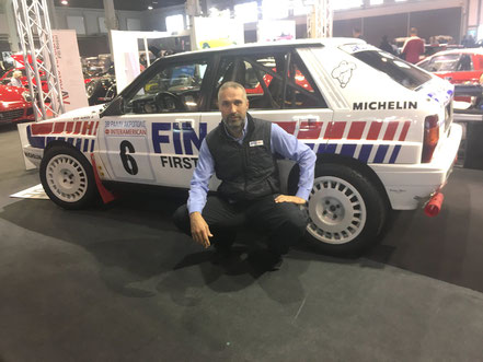 pubblimais firma grafica martini lancia delta 8v di biasion presso la fiera di padova 2019