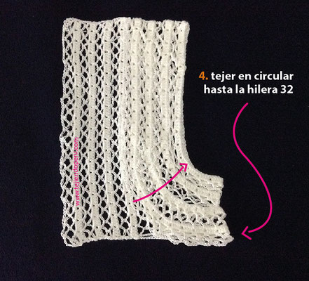 Tutorial: bolero romántico tejido a crochet con lana e hilo de algodón