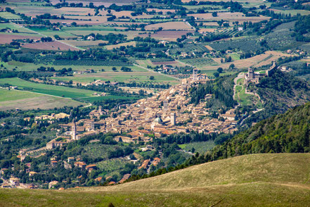 Assisi - vista dal Monte Subasio
