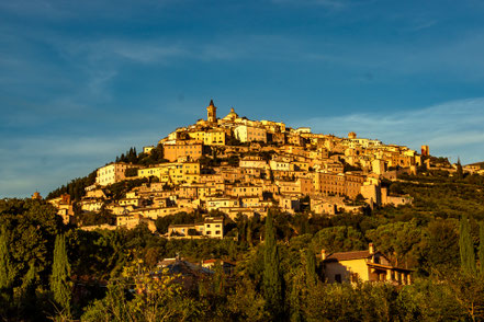 Trevi - I colori del tramonto