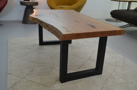 Live-Edge Handcrafted Dining Table Pecan Wood Texas Hill Country