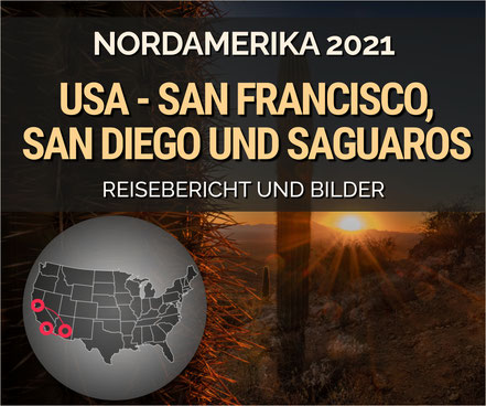 Nordamerika, USA-Reise, San Francisco Bay, Saguaros, San Diego