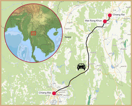 Chiang Mai Map, Chiang Mai