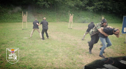 Tactical response during a Private Military Contractor course