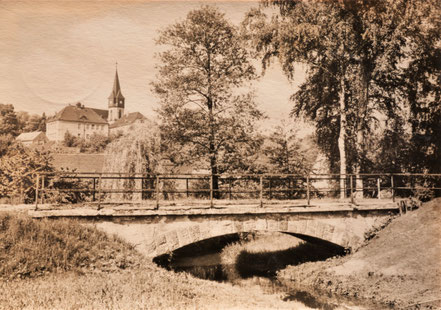 Kohren-Sahlis Bahnbrücke Eisenbahn