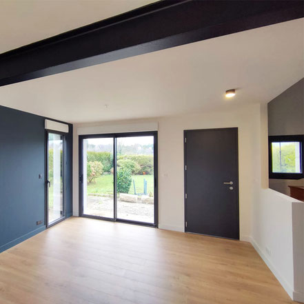 Architecte d interieure-Décoratrice - Quimper- Concarneau-Fouesnant-Bénodet- Finistère - Morbihan. Création d'espaces intérieur - Décoration - Agencement - renovation-salon-cuisine-piece a vivre