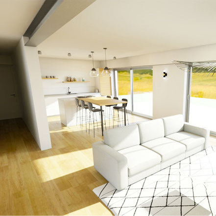 Architecte d interieure-Décoratrice - Quimper- Concarneau-Fouesnant-Bénodet- Finistère - Morbihan. Création d'espaces intérieur - Décoration - Agencement - renovation-salon-cuisine-piece a vivre