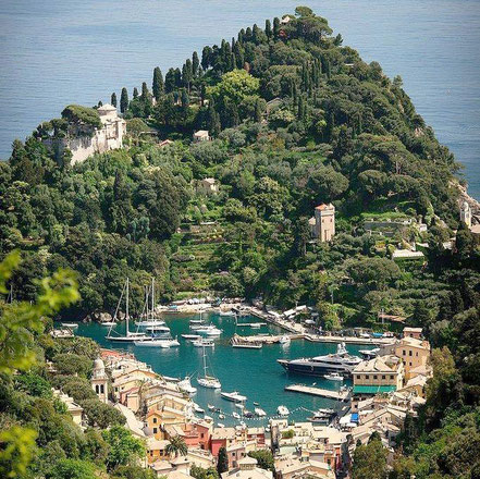 Cala de Portofino, Italia.