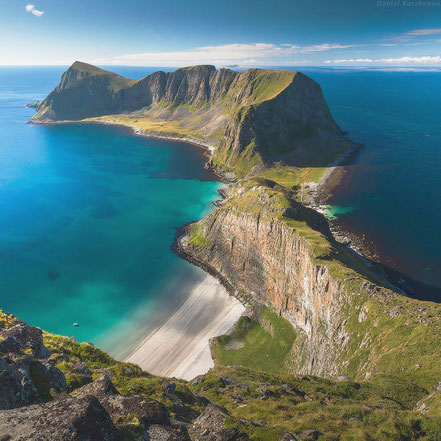 Cala a les illes Lofoten, Noruega.