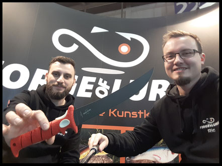 Forge of Lures Messestand AngelWelt Berlin