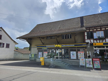 Aussenansicht des Volg-Ladens in Oberstammheim