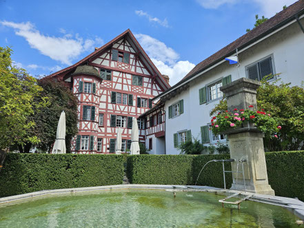 Aussenansicht des Restaurants Hirschen in Stammheim