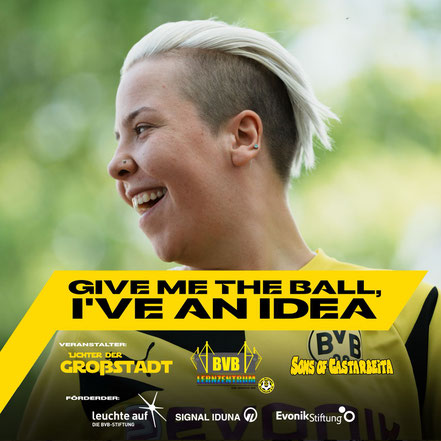 Textpassage aus "Spiel mir den Ball"