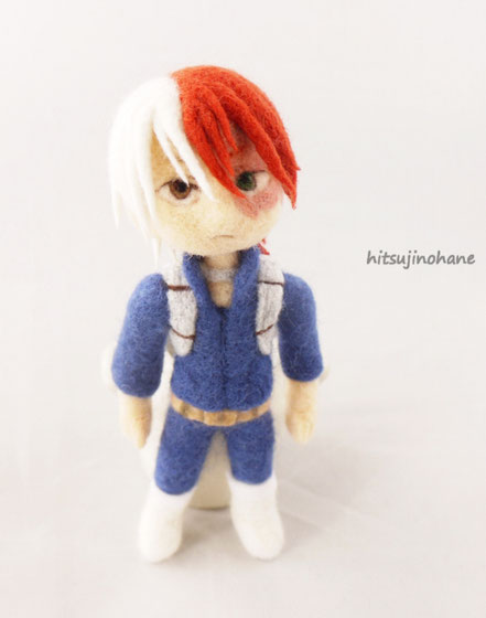 轟焦凍 羊毛フェルト ヒロアカ 僕のヒーローアカデミア