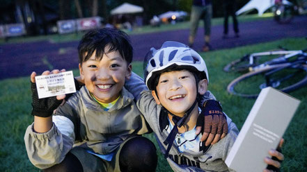 子供同士が仲良くなる白馬グラベル