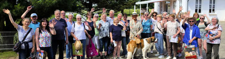 Bassumer Landfrauen auf der Gut Aiderbichl BALLERMANN RANCH bei Annette u. Andre Engelhardtladnfrauen