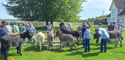 Annette u. andré engelhardt führten die Gäste aus albringhausen über die Ballermann Ranch in Blockwinkel (Niedersachsen)