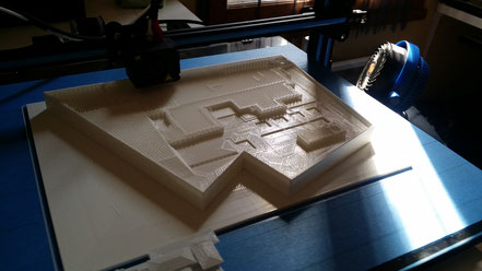 Imprimante 3d maquette architecture par Kox 3D impression 3d 