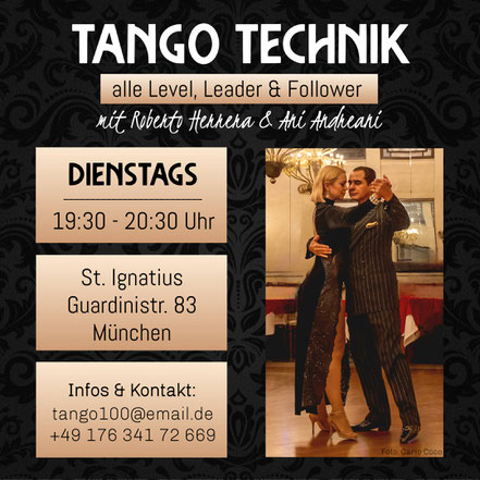 Tango Technik München Tango Argentino lernen 
