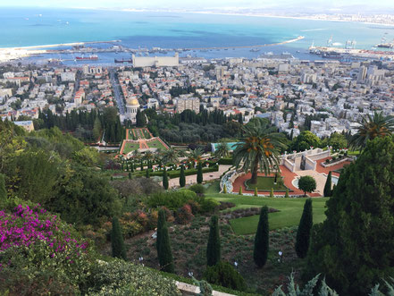 Die hängenden Gärten der Baha'i