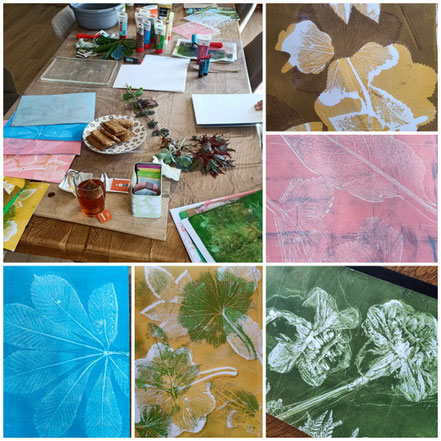 Botanische gelprinting workshop 