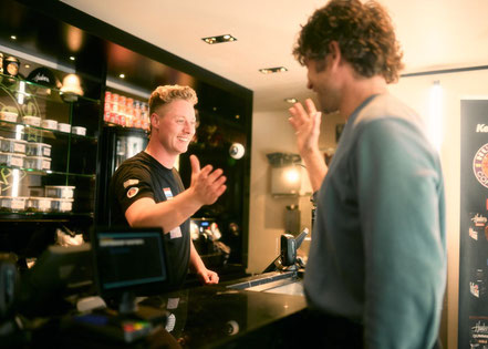 Counter Hunter's Coffeeshop Haarlem 