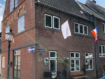 Altes Haus, Denkmal, Eckbäckerhaus, Ferienwohnung, Giebelwohnung, Friedrichstadt, Nordsee