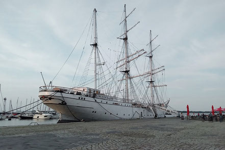 Die Gorch Fock in Stralsund