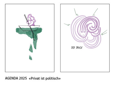 Agenda Edition PunktpunktPunkt 2025, Privat ist politisch, Marlyse Flückiger