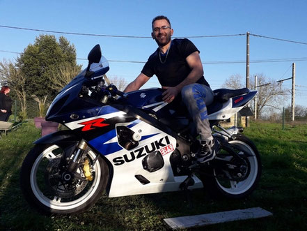 Motard au Gîte Daur Bocou