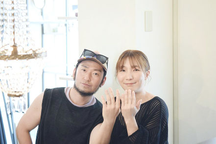 旭川市 結婚指輪 フタリヤ N様ご夫妻　