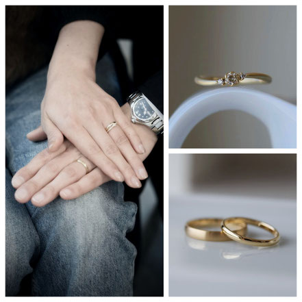 旭川市　A様ご夫妻 / 旭川市 フタリヤの結婚指輪