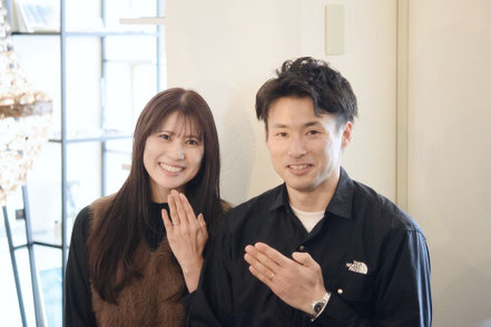 旭川市　A様ご夫妻 / 旭川市 フタリヤの結婚指輪