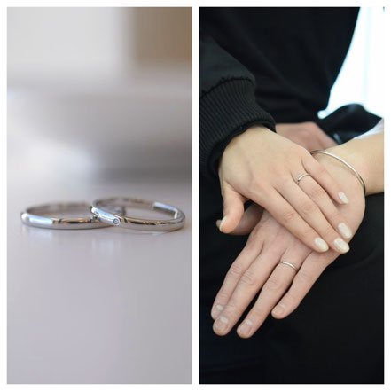旭川市　M様ご夫妻M様の結婚指輪