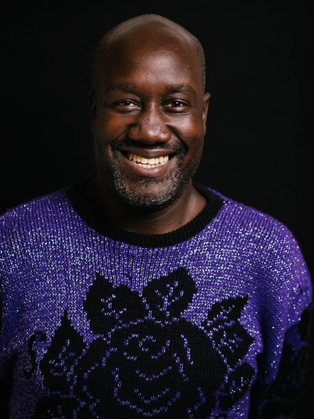 Musa Okwonga, fotografiert von Phil Dera