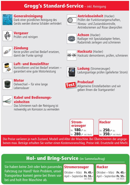 Stromerzeuger Hacker Service gross