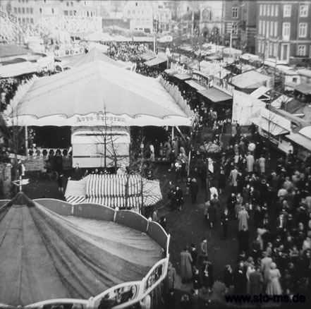 ...Im Hintergrund der Prinzipalmarkt.