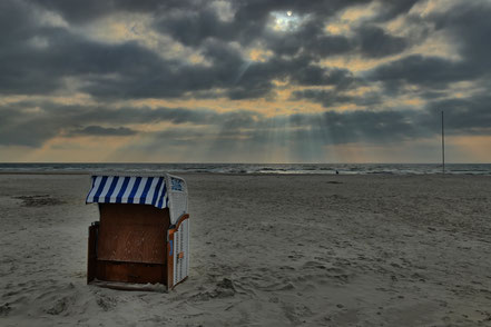 Strandkorb auf Amrum ©geertjens ©wandelsinn 