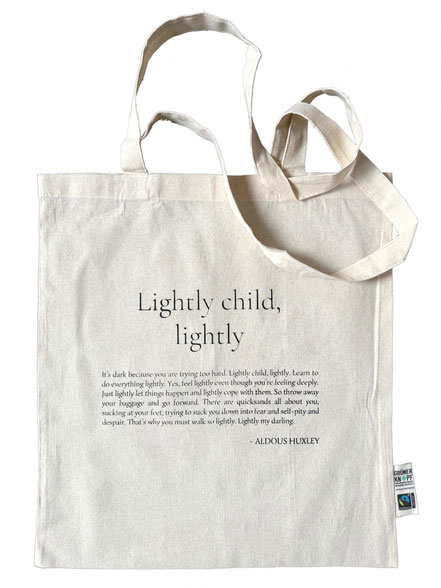 Jutebeutel, Tote Bag mit von Hand gedrucktem Siebdruck 